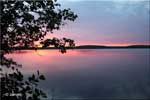 auringonlasku Tuurujrvell